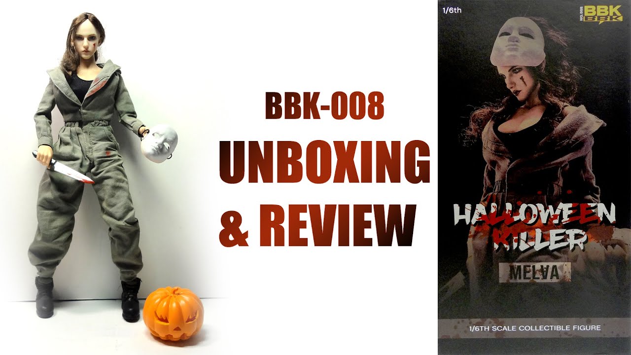 BBK 008 Melva (Halloween Killer) 1/6 scale Unboxing and Review