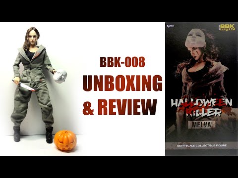 BBK 008 Melva (Halloween Killer) 1/6 scale Unboxing and Review
