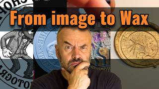 Surprising projects with Ai and 3D printing.  Custom Wax Seals and Rubber Stamps with AI.