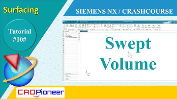 Siemens NX / Surfacing / Swept volume