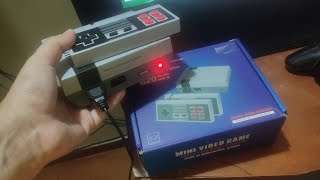 Mi clon Mini NES (Nintendo Entertainment System) con 620 juegos de 8 bits. Unboxing.