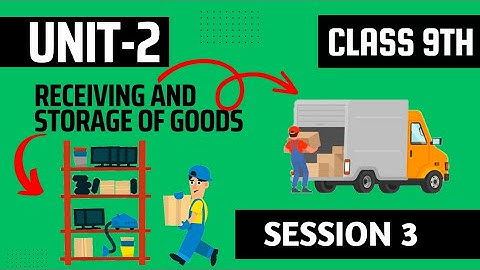 Unit-2 |Session-3| Storage of Goods in Retail Operations | By Retail Research | Part -1