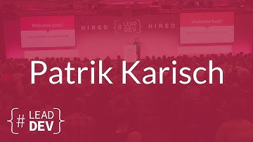 Continuous A11y - Automate the Hell Out of It – Patrik Karisch | The Lead Developer UK 2017