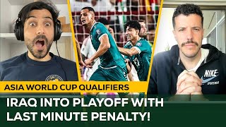 Iraq defeat UAE with Last Minute PENALTY to QUALIFY for Playoffs! | Asia AFC World Cup Qualifiers