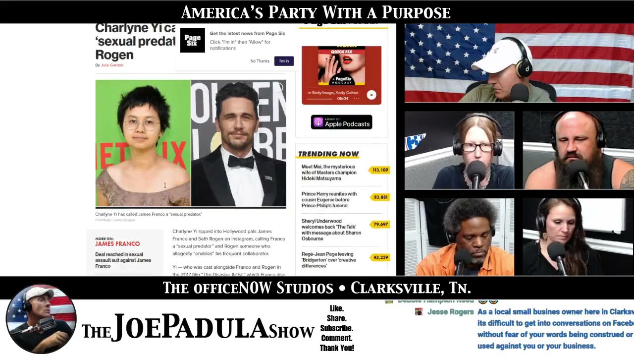 WTF: James Franco get called a Sexual Predator by co star