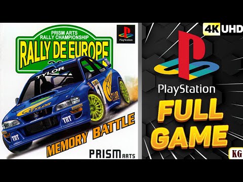 Rally de Europe [PS1] Longplay Walkthrough Playthrough FULL GAME [4K60ᶠᵖˢ UHD🔴]