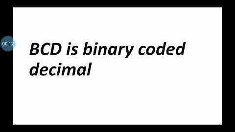 BCD Programs in 8085 microprocessor