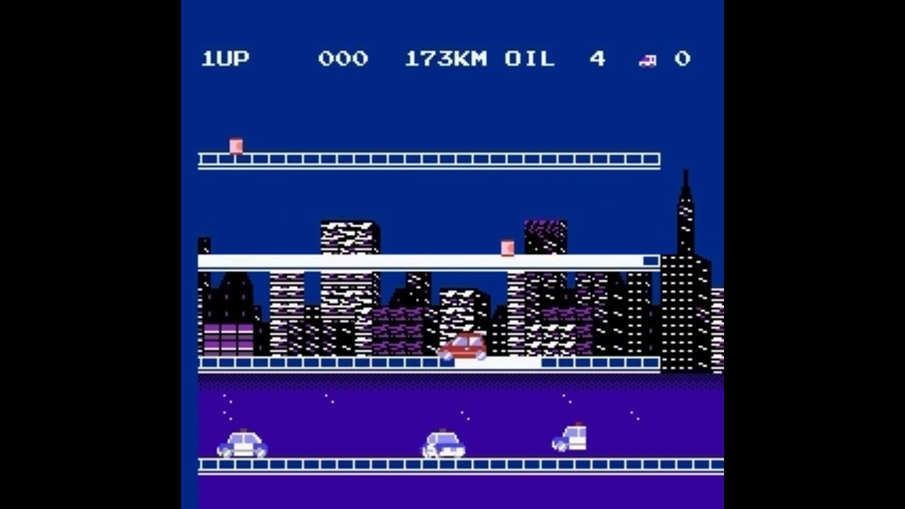 City Connection Japan シティコネクション Retro Game Opening BGM Family Computer Famicom Japanese Nintendo NES