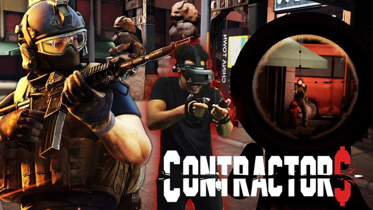 Berleezy Plays VR Call of Duty (Contractors VR) With Some Bros