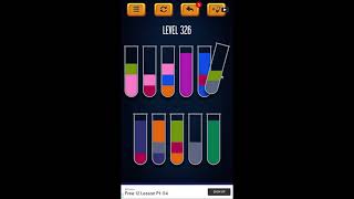 Water Sort Puzzle - Color Liquid Sorting Game Level 326 Solution