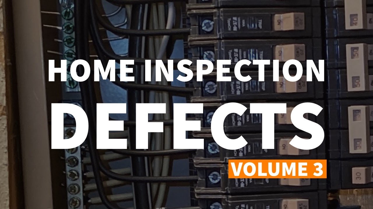Home Inspection Defects Vol. 3 HOME CHECK YouTube