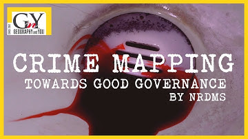 Geo-spatial applications for Crime Mapping by NRDMS