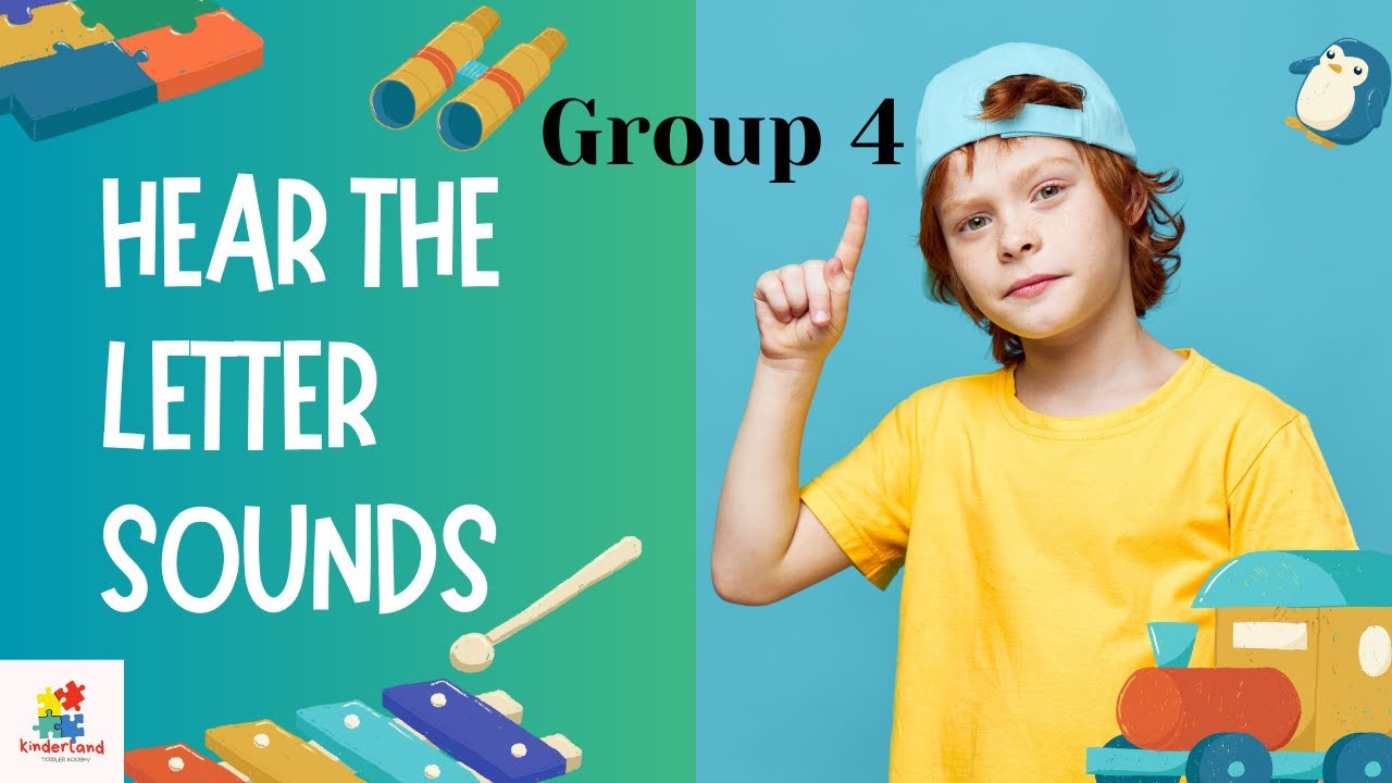 Group 4 First Speech Letter Sounds Easy Learning YouTube