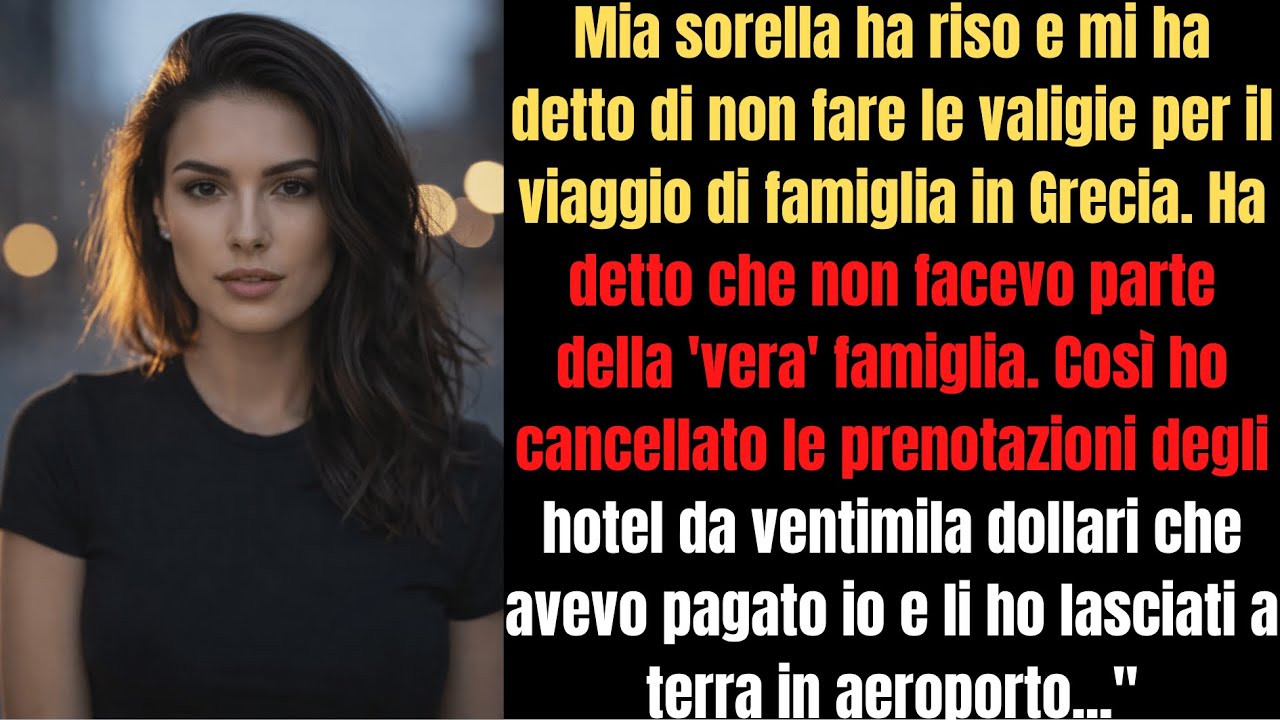 FAMIGLIA O SERPENTI? Ho cancellato il loro viaggio da 20.000€ e li ho lasciati a piedi! 🇬🇷✈️