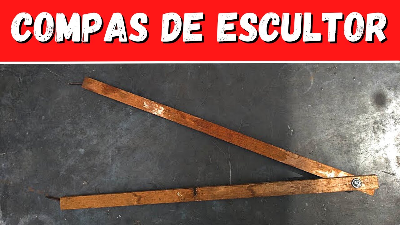 Herramientas de escultura, compas de escultor