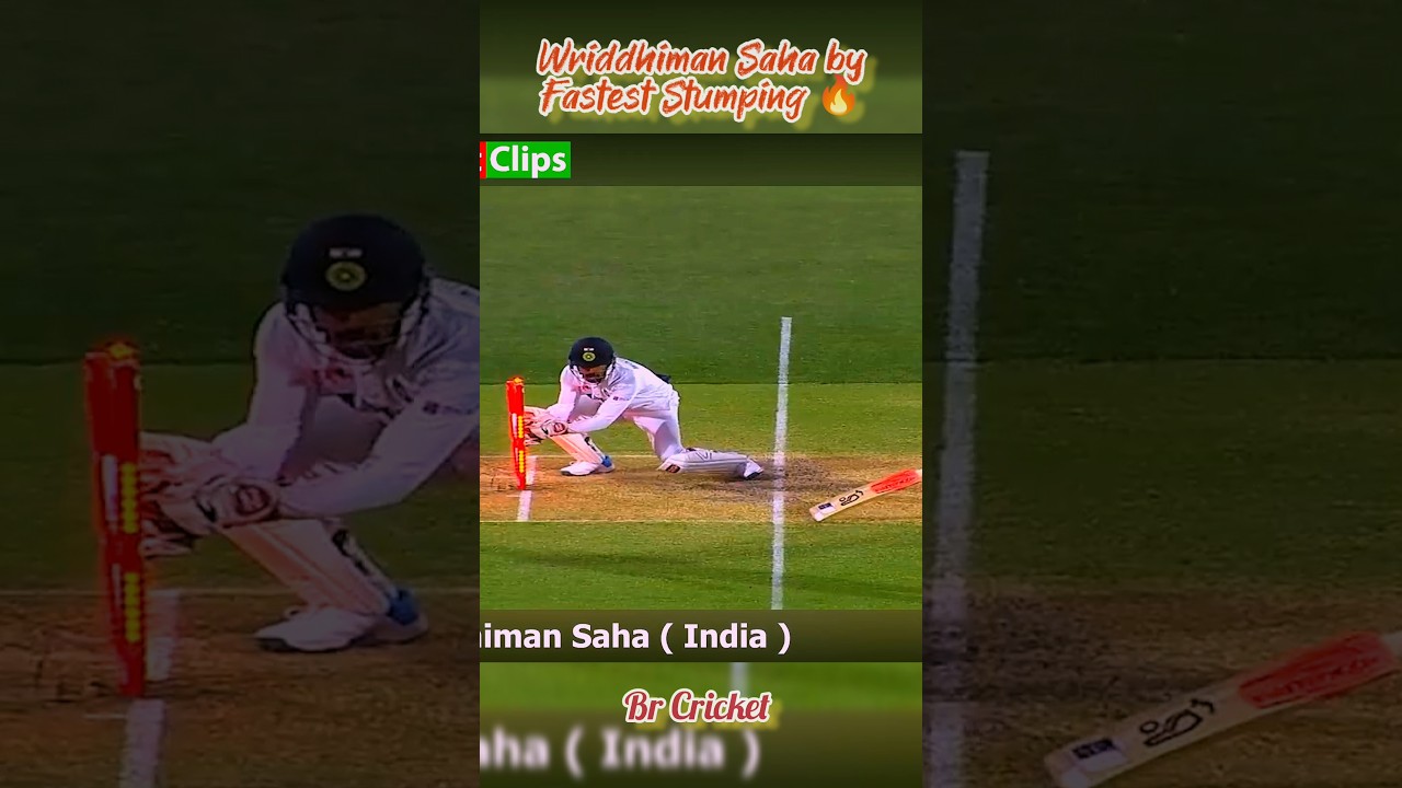 Fastest Stumping 🚀 by Indian Wicket keeper in Cricket History 