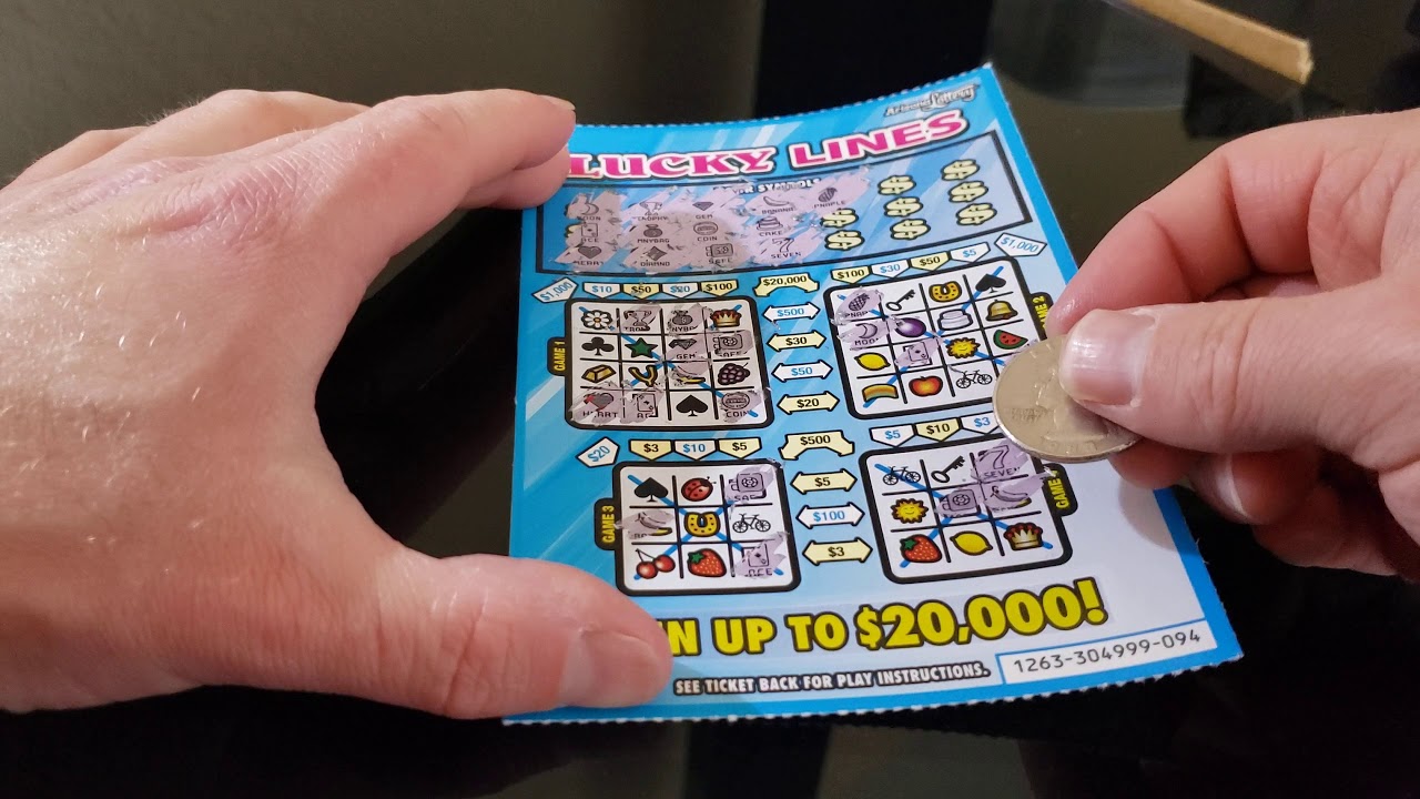 Arizona Scratcher LUCKY LINES YouTube