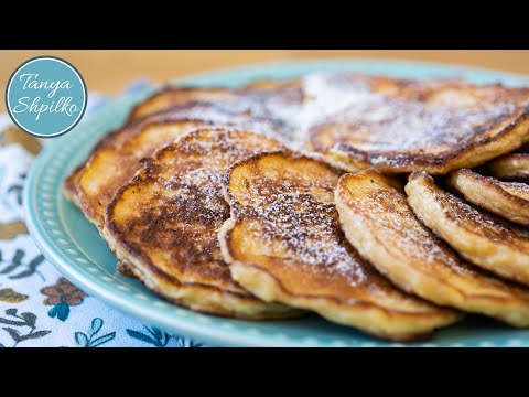 Изумительные Яблочные Оладьи с Творогом | Tanya Shpilko