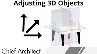 Resizing 3D Symbols in Chief Architect Software