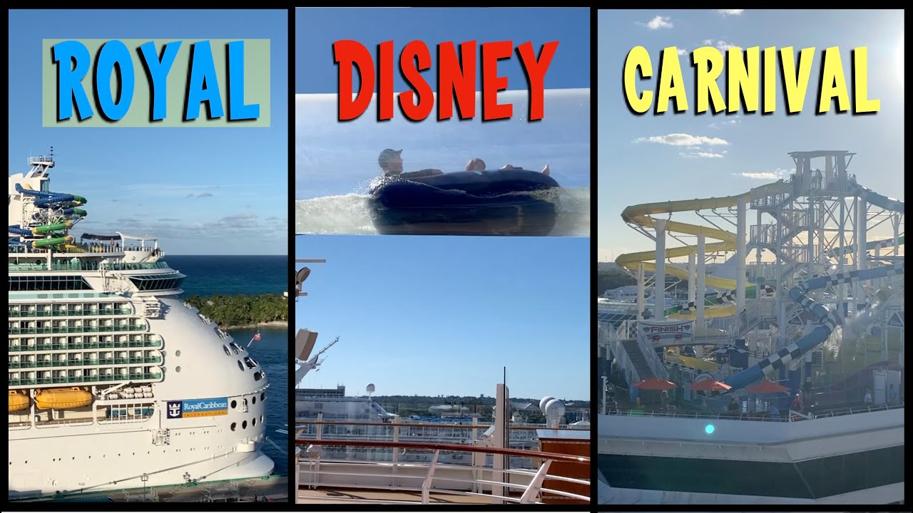 Comparing the Cruise Ships: RCCL Mariner/Disney Dream/Carnival Sunshine - Sunday Sofatime