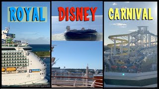 Comparing the Cruise Ships: RCCL Mariner/Disney Dream/Carnival Sunshine - Sunday Sofatime