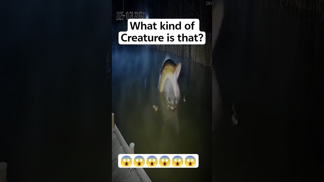 Strange Creature attack😱😱