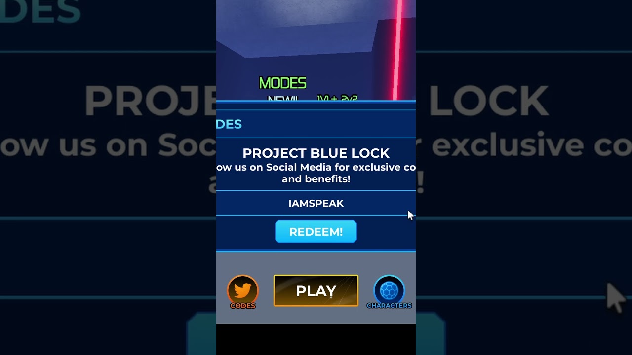 New Project Blue Lock Codes❗❗❗