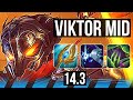 Viktor vs karma mid  legendary  euw master  143