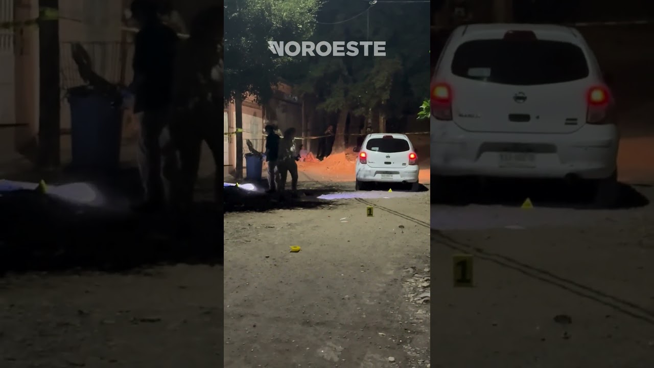 Un muerto y un herido deja ataque armado en Montesierra, en Culiacán