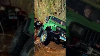 Two RC Jeep Wrangler YJ FMS Mashigan Adventure