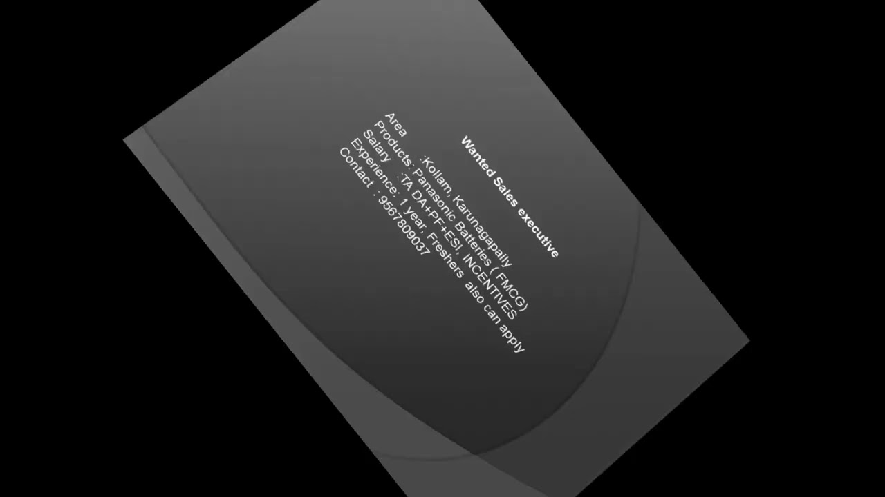 Sales job in kerala,Today job vacancies ....New jobs . kerala  jobs