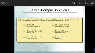 Chapter 8 Research Methodology - Measurement
