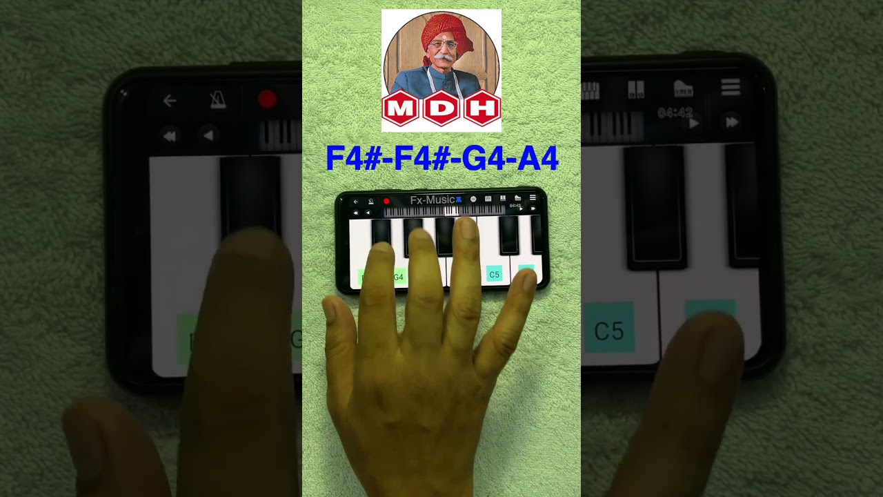 MDH Masala Tune 😜 Easy Lesson On Mobile fxmusic 