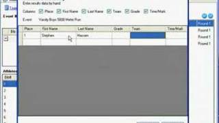 RaceTab Tutorial - Manual Entry
