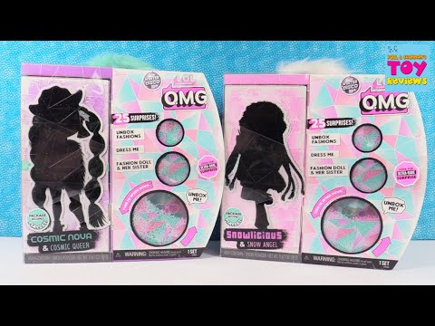 LOL Surprise OMG Dolls Cosmic Nova &amp; Snowlicious Unboxing | PSToyReviews