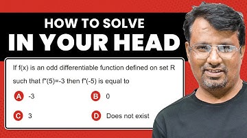 Differentiability | Solve Question in your Head ! | RPSC II Grade 2023 Paper Solution by GP Sir