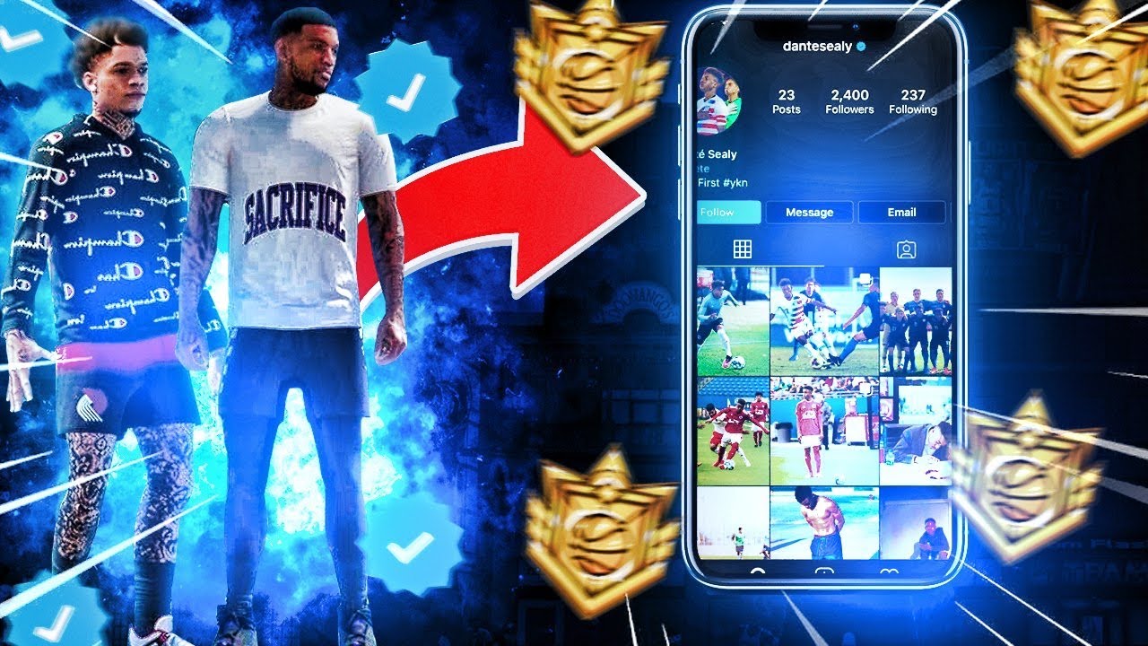 I Played With A PRO Soccer Player In NBA2k20 And This Happened YouTube