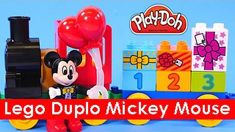 Lego Duplo Mickey Mouse Clubhouse Birthday Parade Minnie Mouse Birthday Party + Surprise Toys