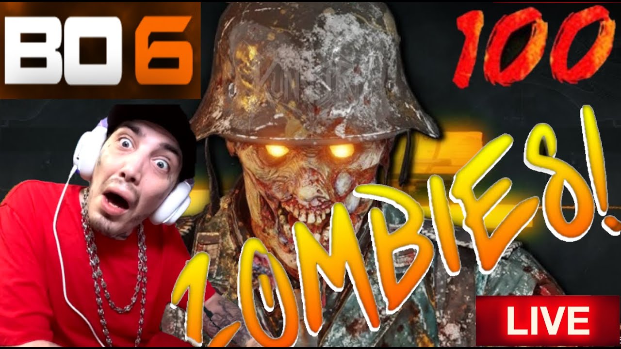 CRAZY ZOMBIE CHALLENGES🔥BO6 SEASON 2 RELOADED CONTENT LIVE!