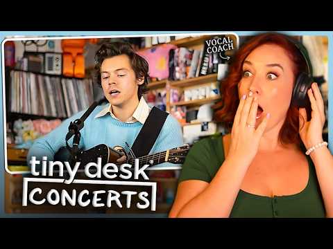 Vocal Coach Reacts To Harry Styles’ Tiny Desk Concert (2020)