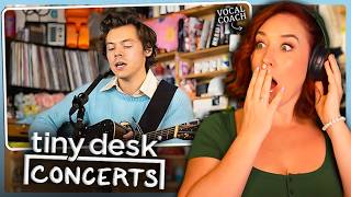 Vocal Coach Reacts to Harry Styles’ Tiny Desk Concert (2020)