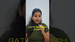 Crack GATE Biotech 2026 like a pro Smart prep- Right strategy #GateBiotech #ExamPrep #StudySmart