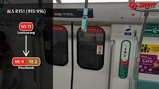 SMRT - ALS R151 (915/916) (Sembawang » Woodlands) SMRT - ALS R151 (915/916) (Sembawang » Woodlands)