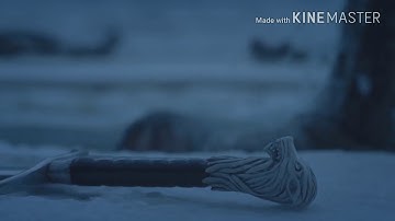 Jon Snows sword long claw opens eyes "SLOW MOTION" |Jon Snow