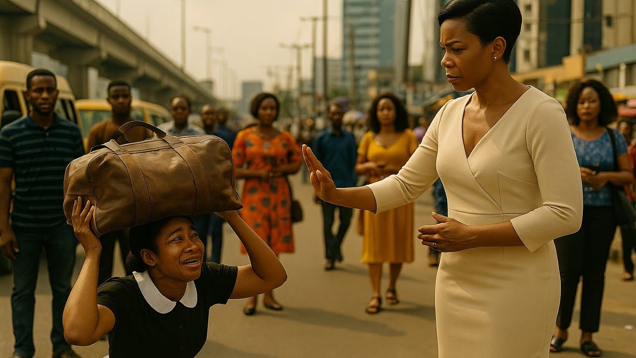 A PROUD RICH LADY SENT HER MAID AWAY BECAUSE OF A LITTLE MISTAKE.. 