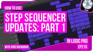 Logic Pro12: Step Sequencer Updates (Part 1)