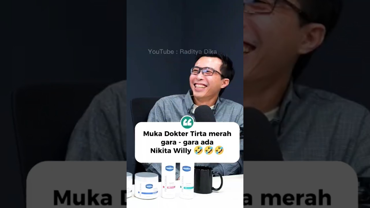 Dokter Tirta salting parah #podcast #shorts #radityadika #drtirta #nikitawilly
