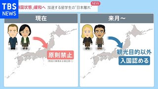 『鎖国状態』緩和へ・・・加速する留学生の“日本離れ”【news23】