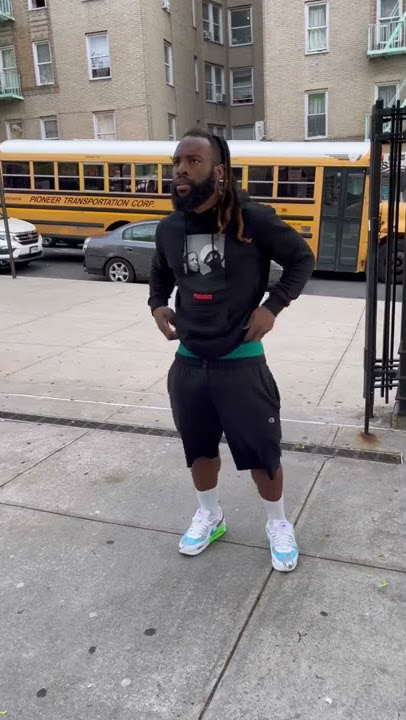 Students sagging their pants before going into the school building 🤣