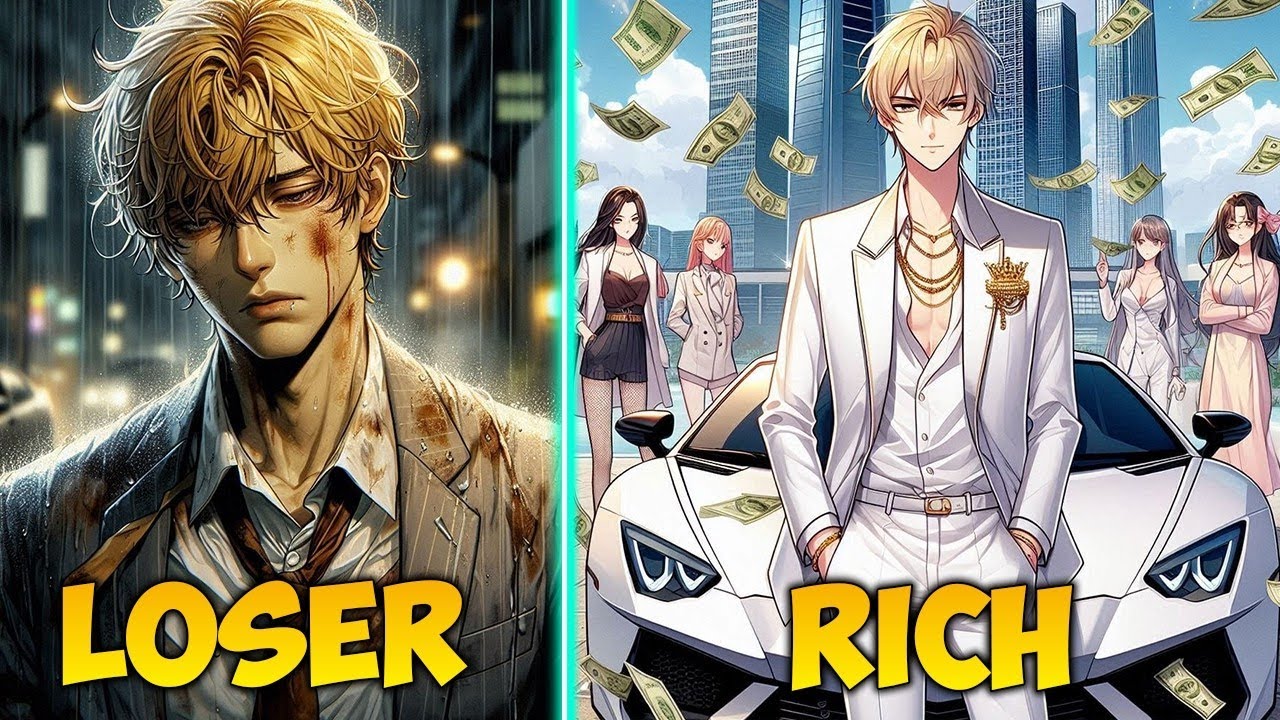 Loser got infinite money system | The ultimate worthless godly rich system | Manhwa Hindi | part1-2